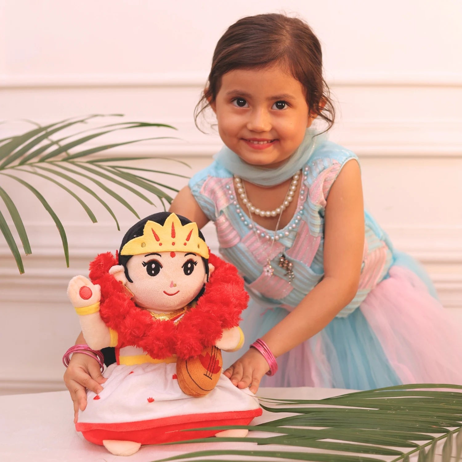 Fragrant Rose Plush Mala 
