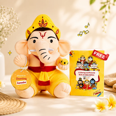 Mantra Chanting Baby Ganesha (Medium-28 cm)