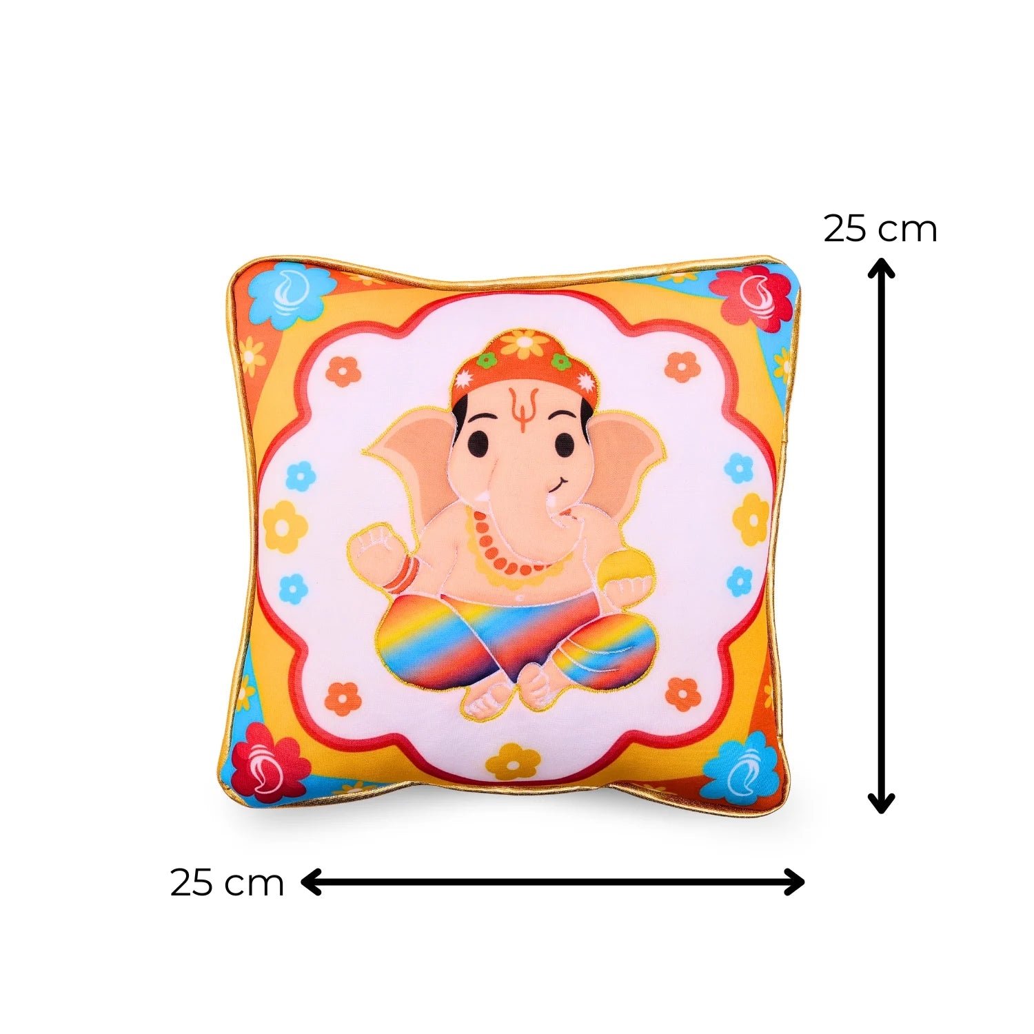 Ganesha Cushion Size