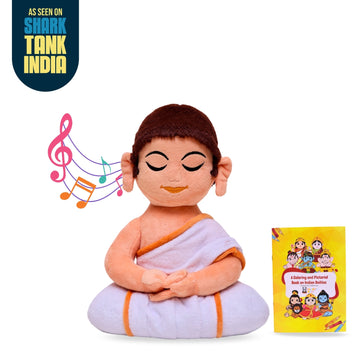 Mantra Chanting Jain Swami (Medium - 28 cm)