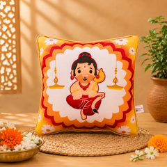 Hanuman Mantra Chanting Plush Pillow (25 cms)