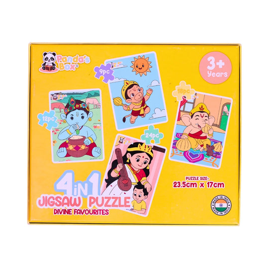 Jigsaw Puzzle 4 in 1 - Divine Favourites