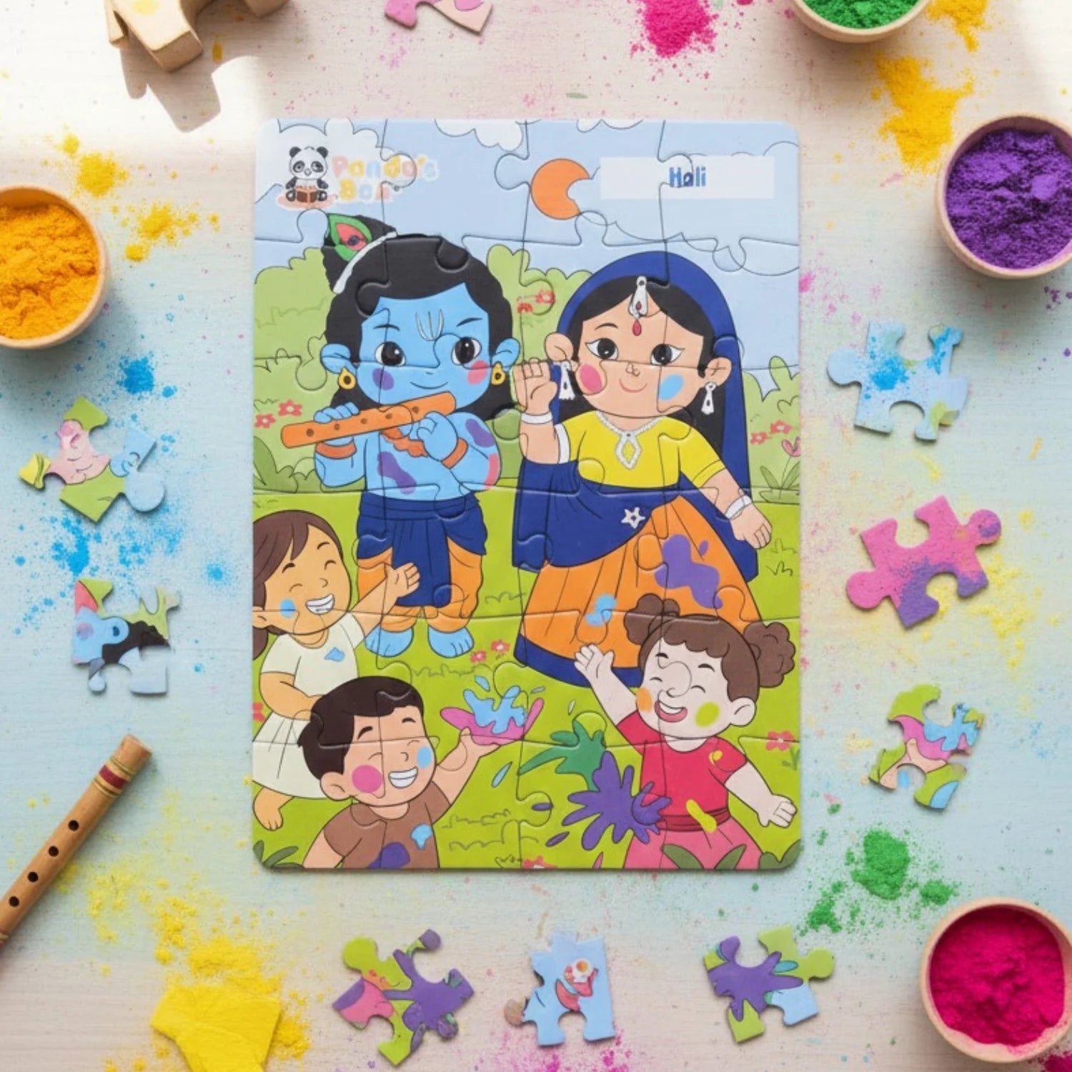 Jigsaw Puzzle 4 in 1 - Festival of india