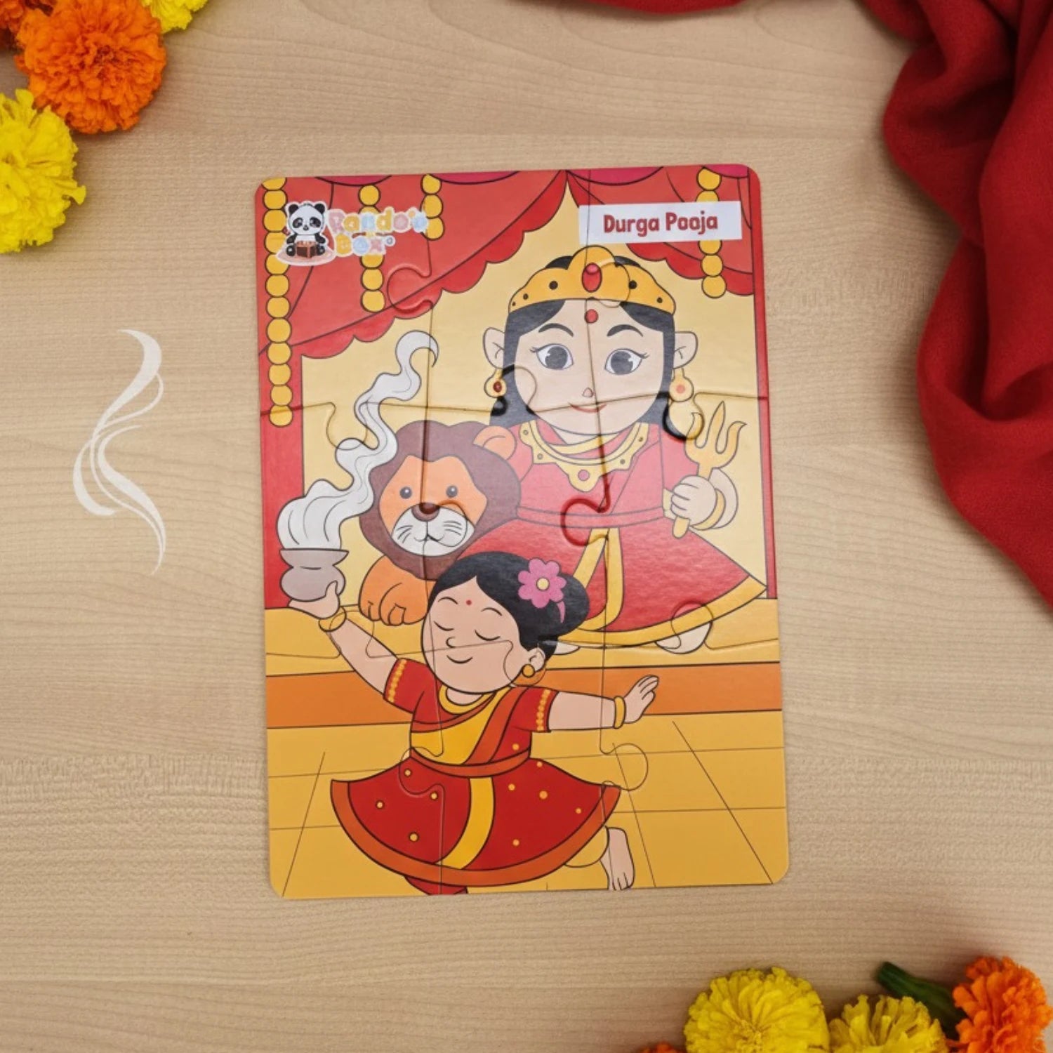 Jigsaw Puzzle 4 in 1 - Festival of india