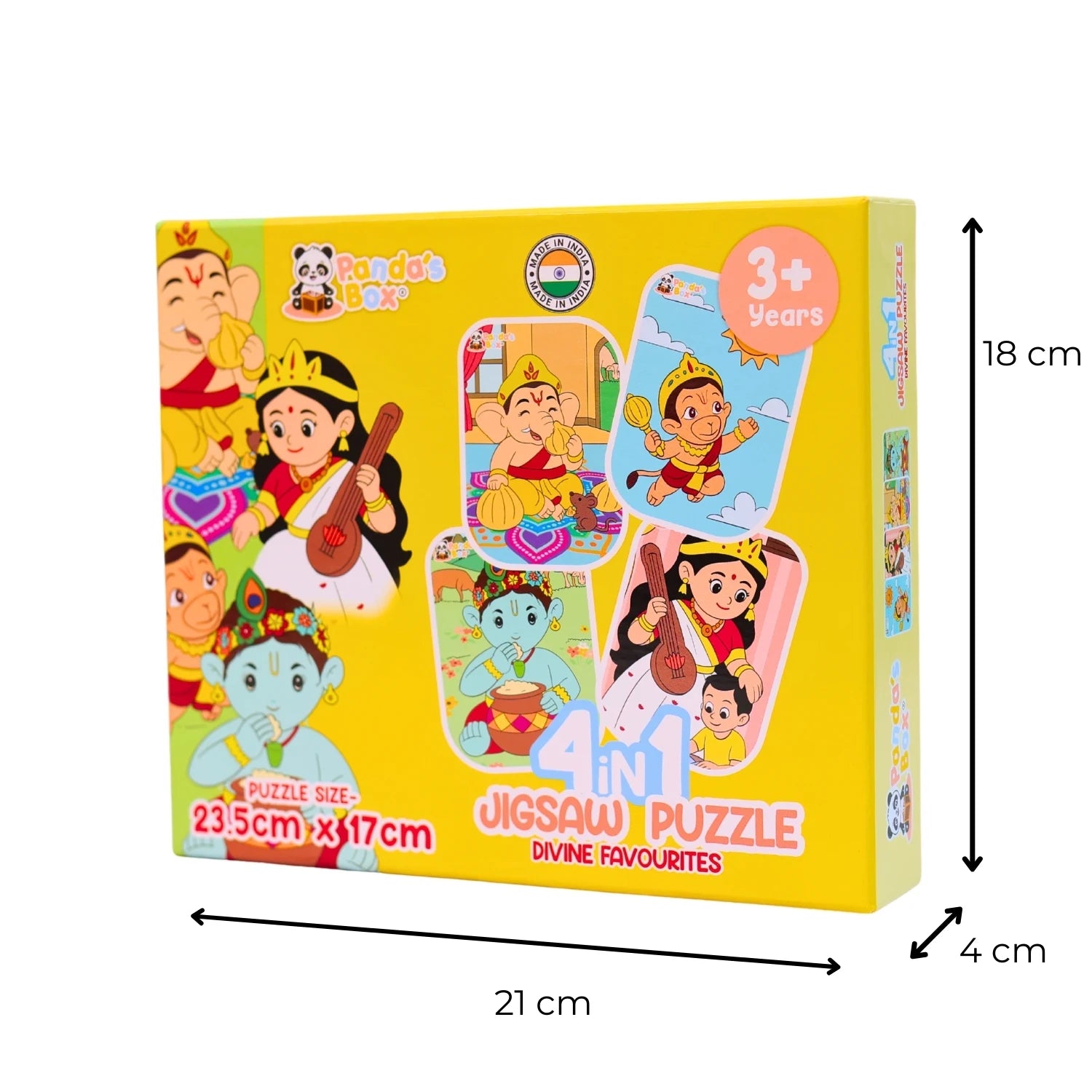 Jigsaw Puzzle 4 in 1 - Divine Favourites