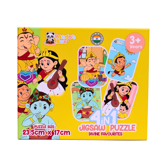 Jigsaw Puzzle 4 in 1 - Divine Favourites