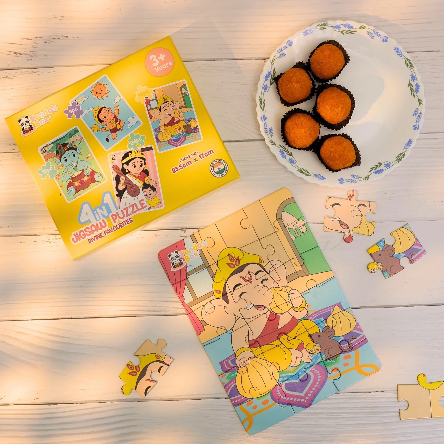 Jigsaw Puzzle 4 in 1 - Divine Favourites