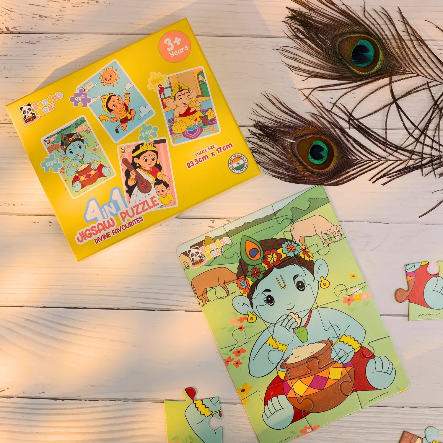 Jigsaw Puzzle 4 in 1 - Divine Favourites