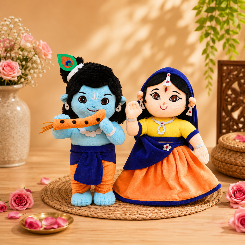 Lord Krishna & Radha Duo (Non-Musical)