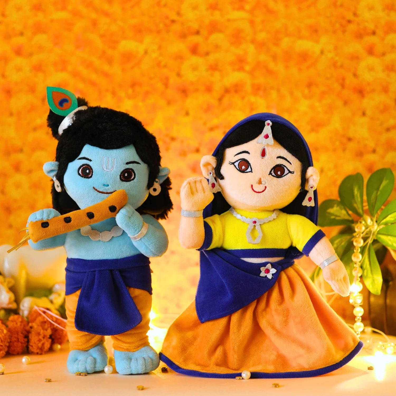 Radha Krishna Plush Toys