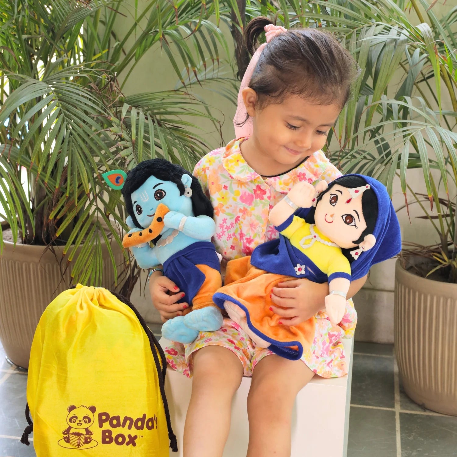 Radha Krishna Plush Toys