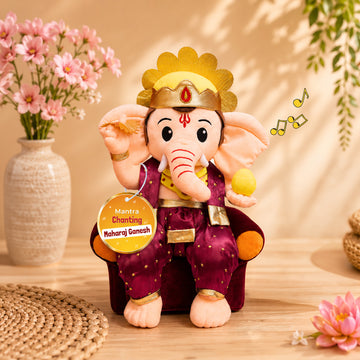 Mantra Chanting Maharaj Ganesh ( 46 cms)
