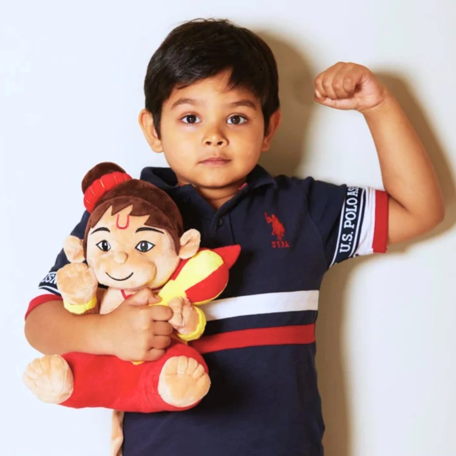 Hanuman Plush toy with baby boy