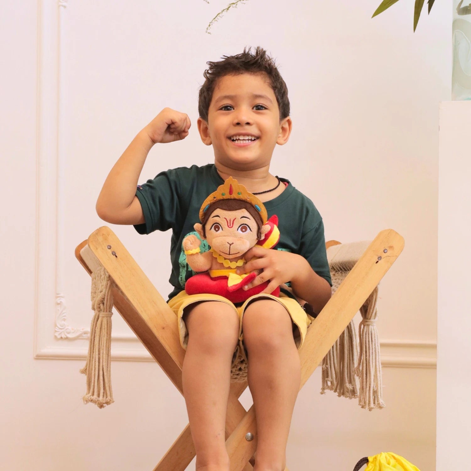 Hanuman Plush toy With Baby Boy