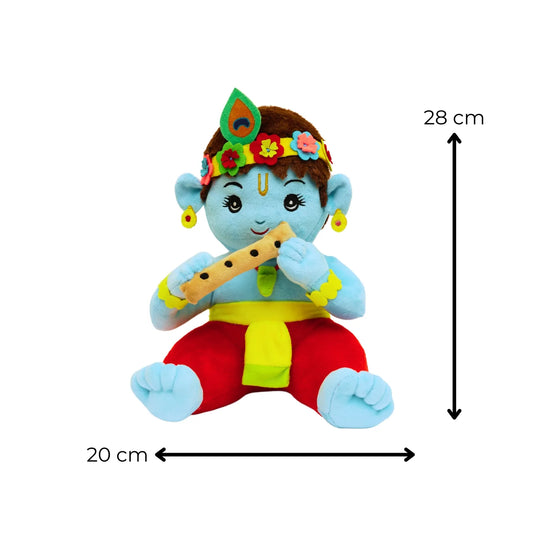 Krishna toy size