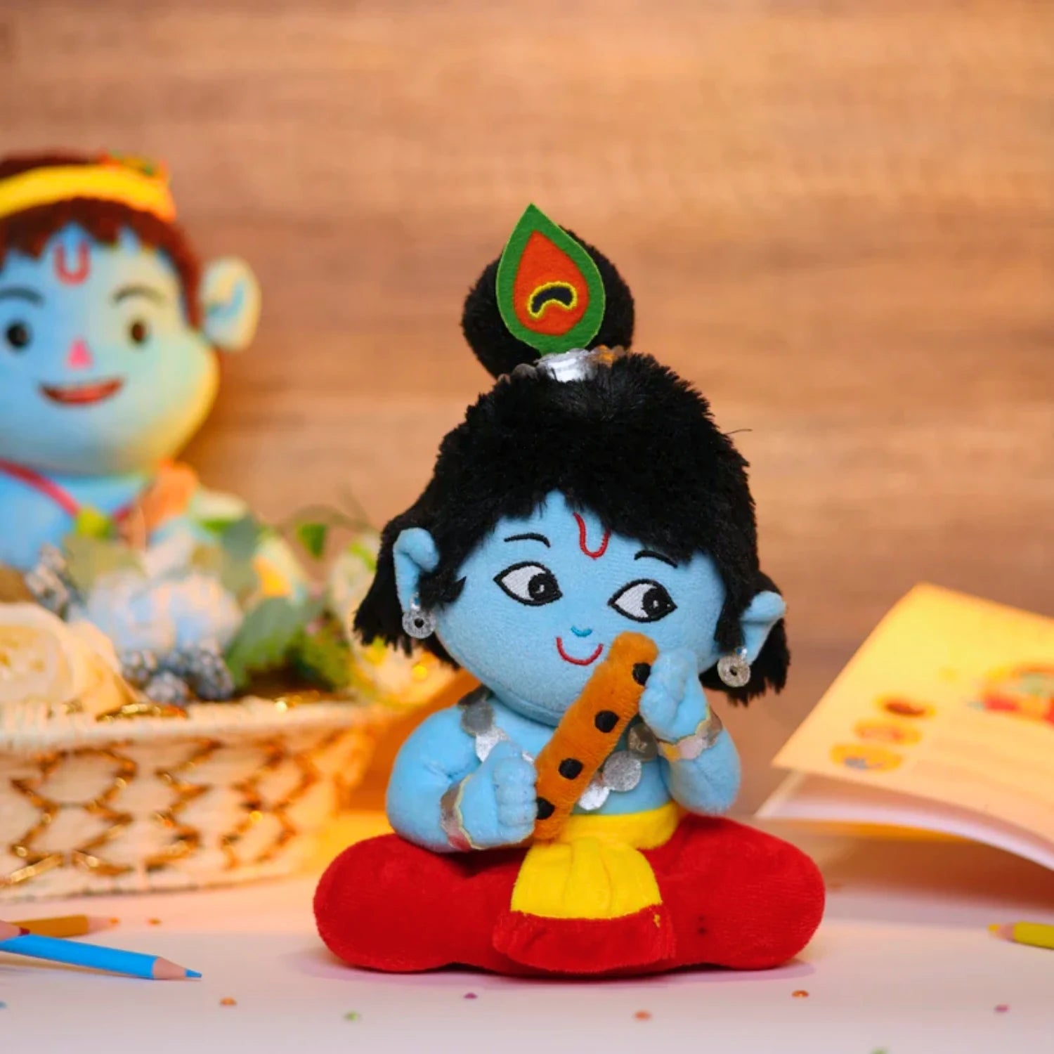 Baby Krishna Plush Toy