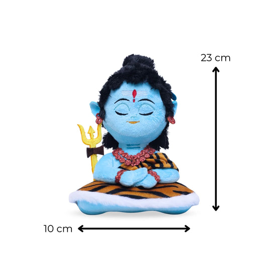 Baby Shiva Plush Toy Size