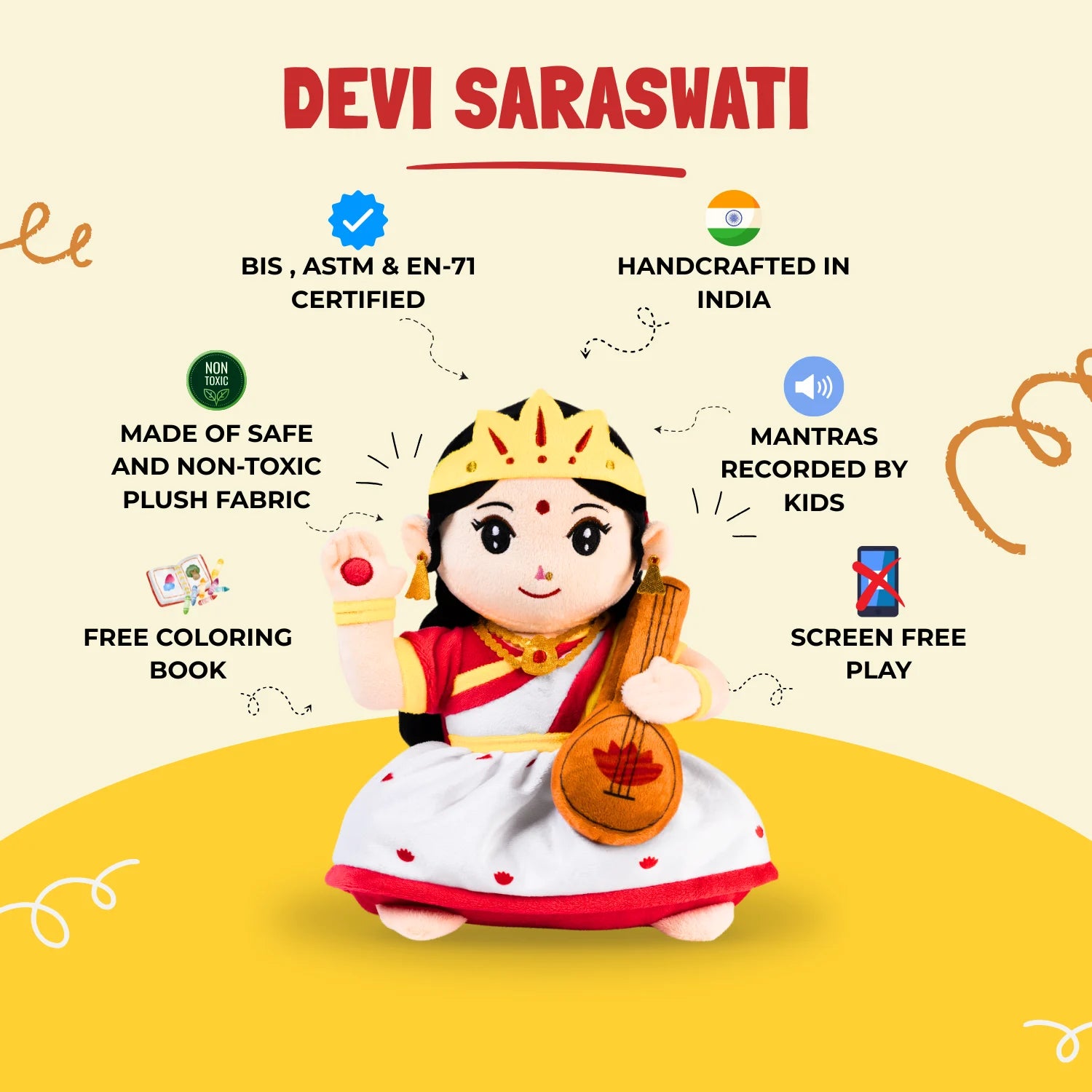 Saraswati Devi Infographics