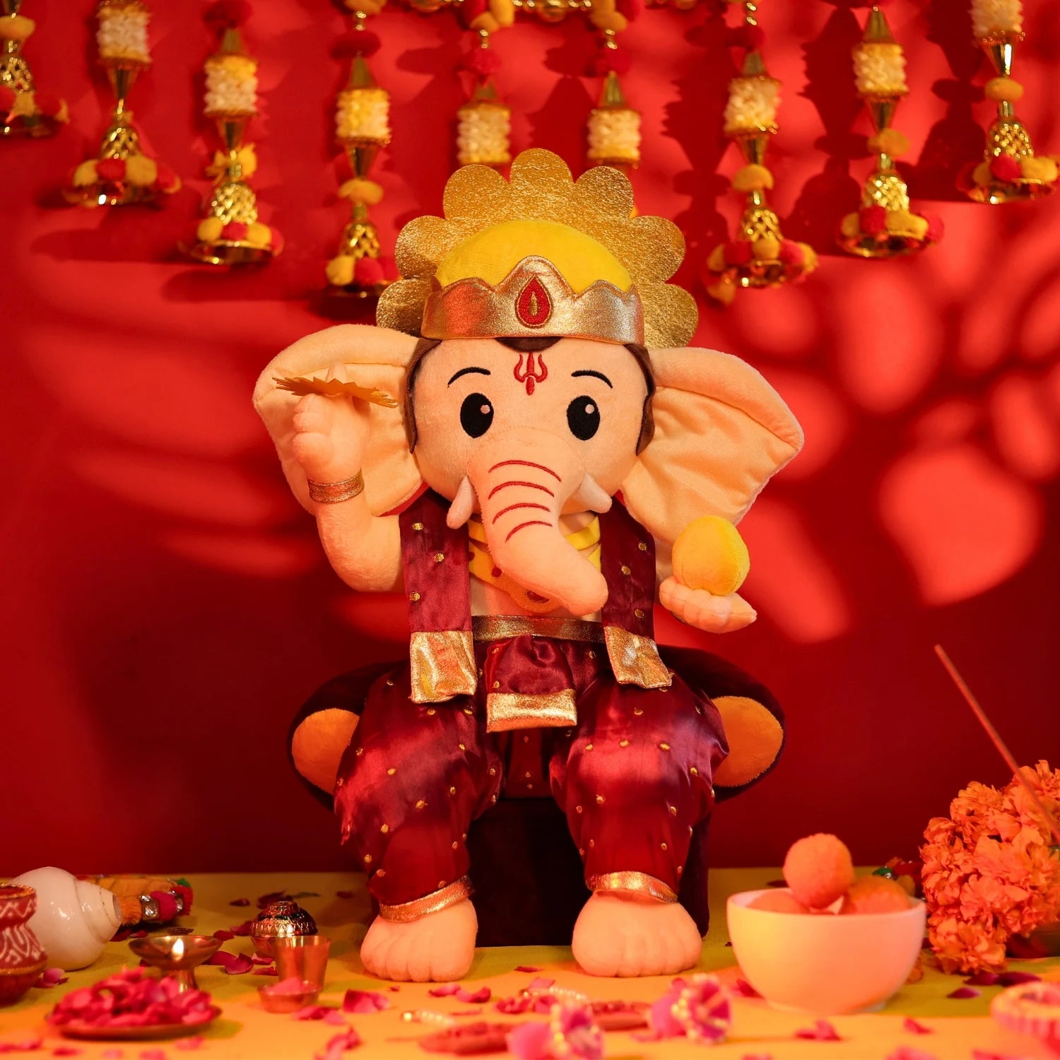 Lord Ganesha Plush Toy