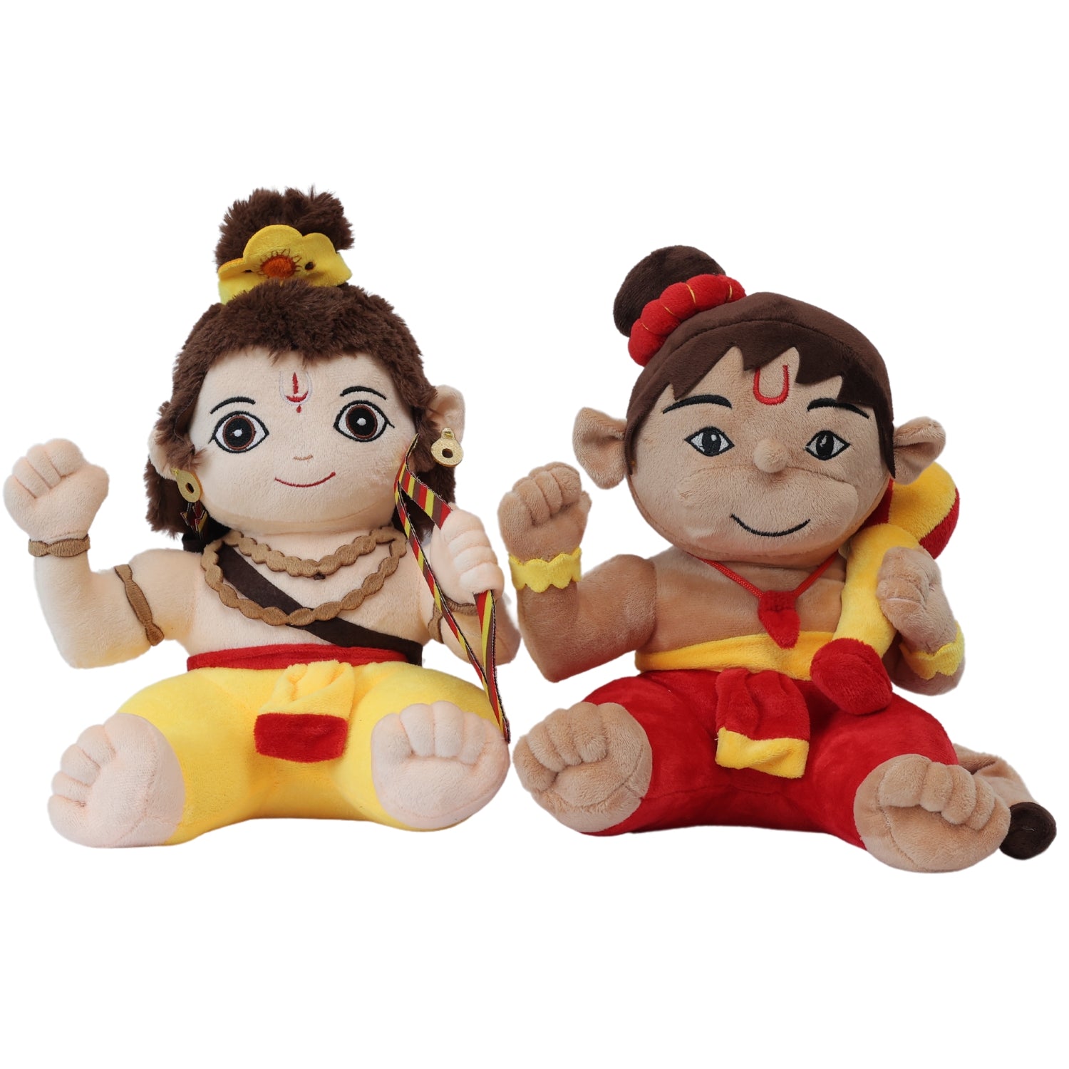 Mantra Chanting Baby Rama & Baby Hanuman Combo