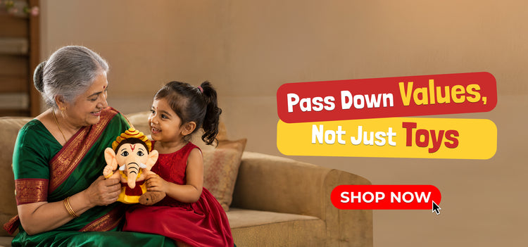 Panda's Box | Mantra Chanting Plush Toys & Indian Cultural Gifts