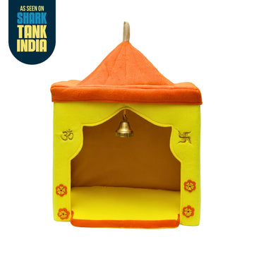 Plush Mandir for Kids (Foldable & DIY - 53 cms)