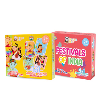 Festivals of India & Divine Favourites Puzzle Combo