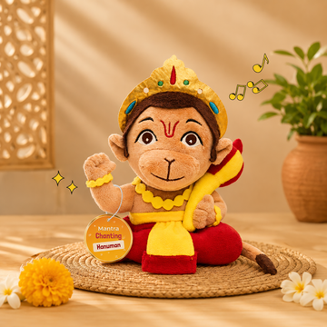Mantra Chanting Baby Hanuman (Small - 22 cm)