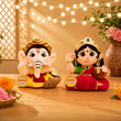 Mantra Chanting Baby Ganesha & Devi Lakshmi (Small Combo)