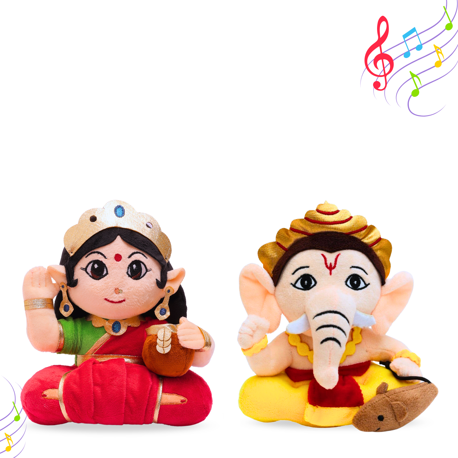 Mantra Chanting Baby Ganesha & Devi Lakshmi (Small Combo)