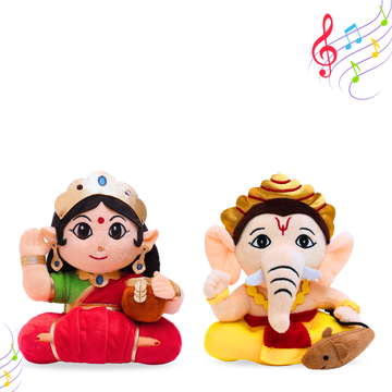 Mantra Chanting Baby Ganesha & Devi Lakshmi (Small Combo)