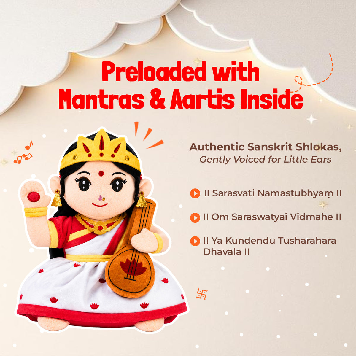 Mantra Chanting Devi Saraswati (Medium) - image 4