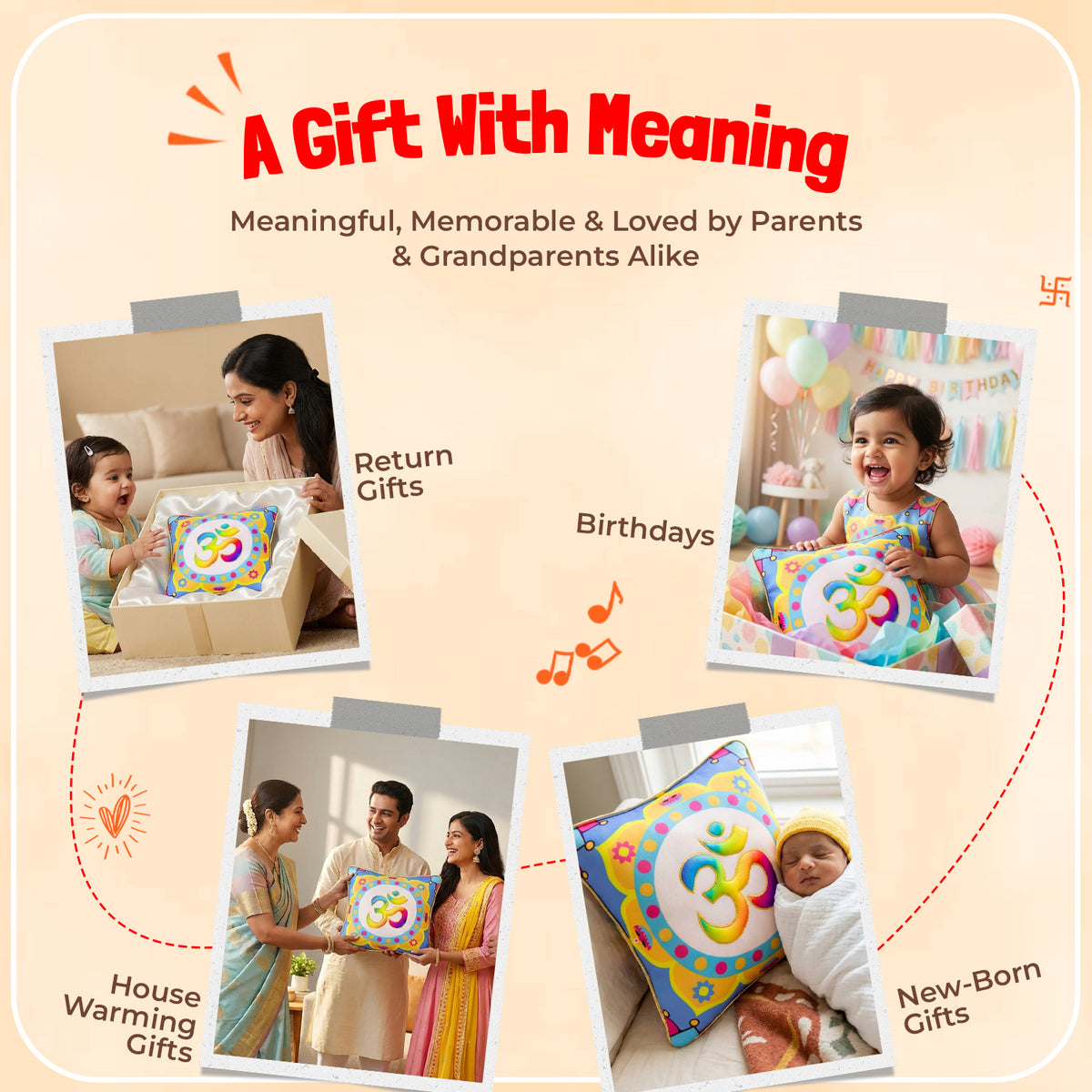 Universal Mantra Chanting Plush Pillow - image 8