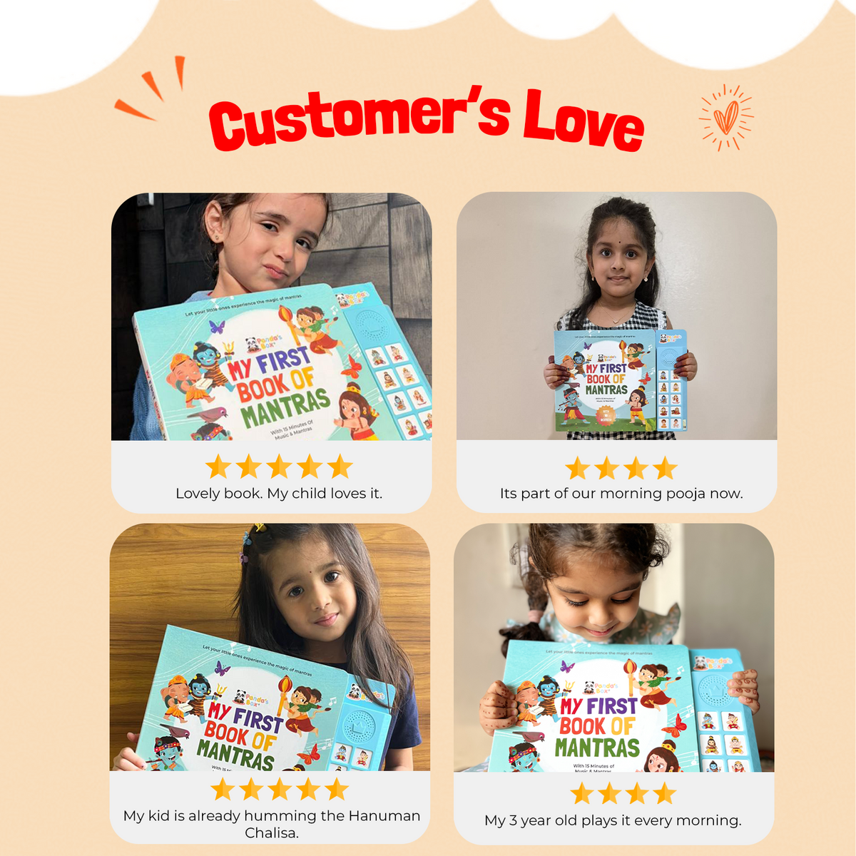 My First Book of Mantras - customer's love