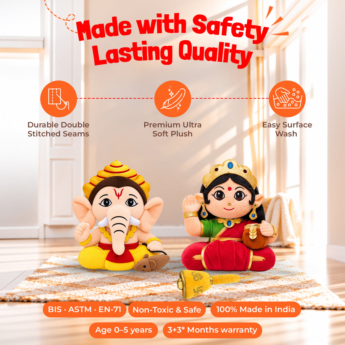 Lakshmi Ganesh Aarti Set (Small)