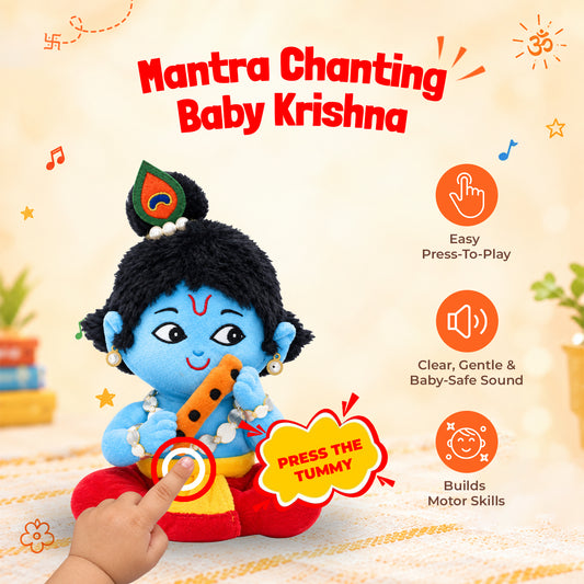 Mantra Chanting Baby Krishna (Small) - image 2