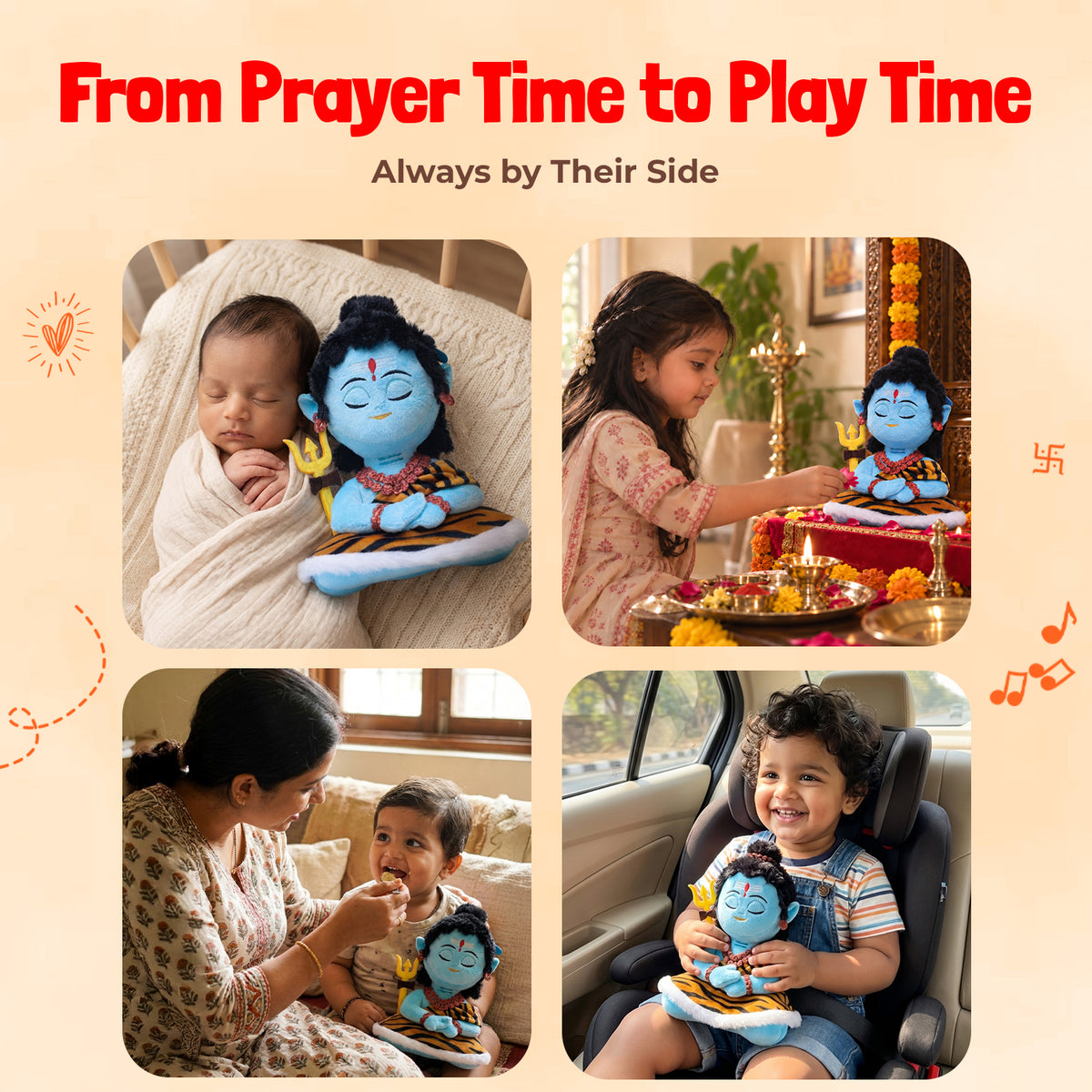Mantra Chanting Baby Shiva (Small) - image 6