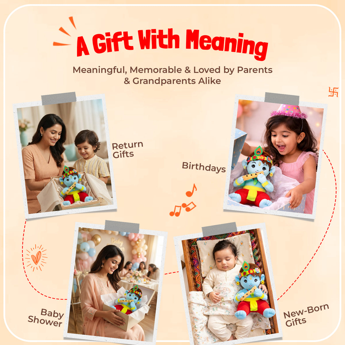 Mantra Chanting Baby Krishna (Medium) - image 8