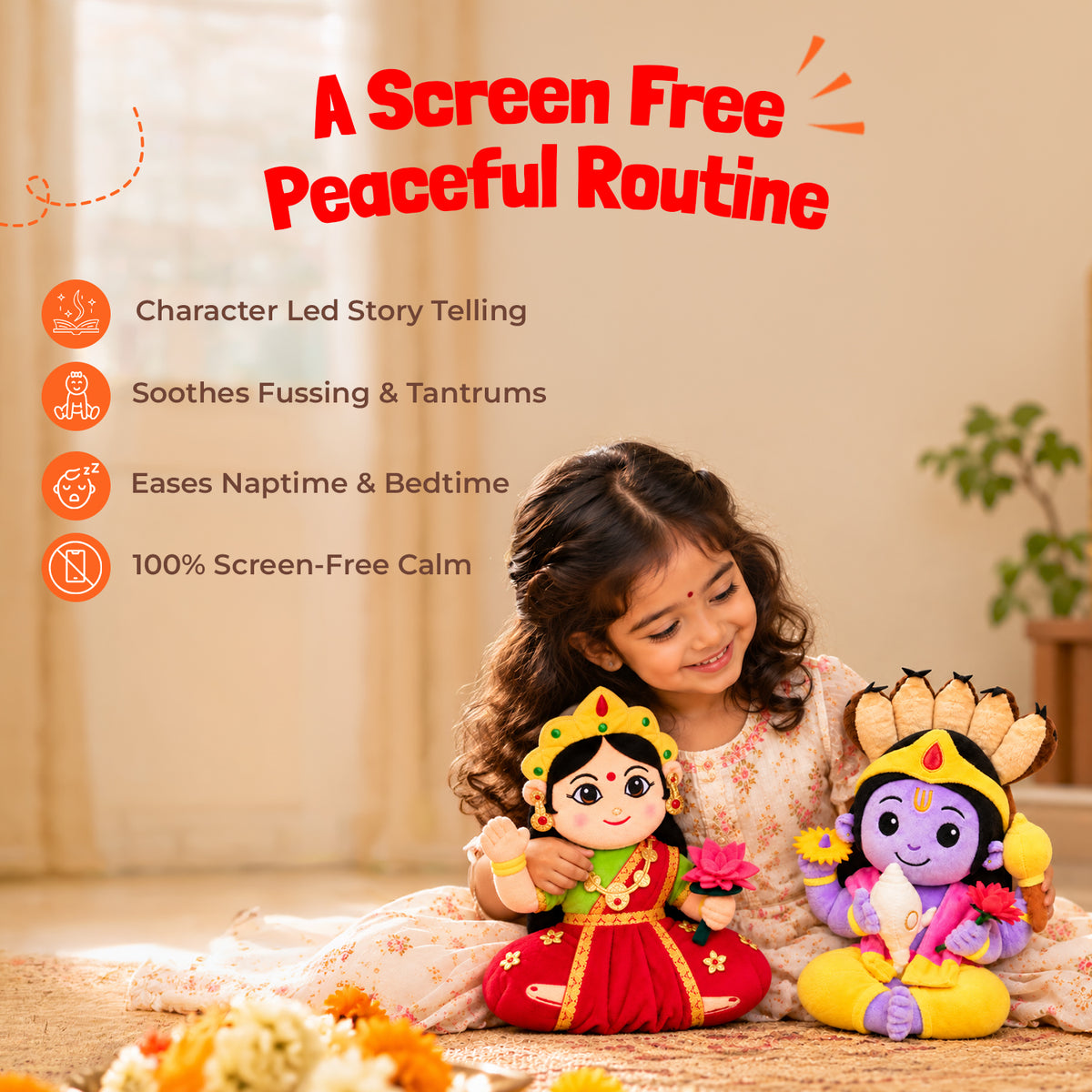 A screen-free, peaceful routine
