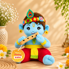 Mantra Chanting Baby Krishna (Medium -28 cm)