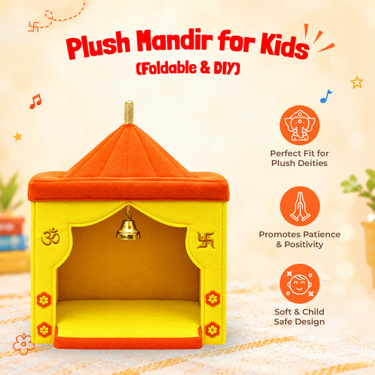 Plush Mandir for Kids