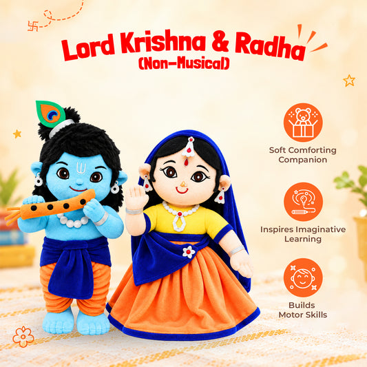 Lord Krishna & Radha Duo (Non-Musical)