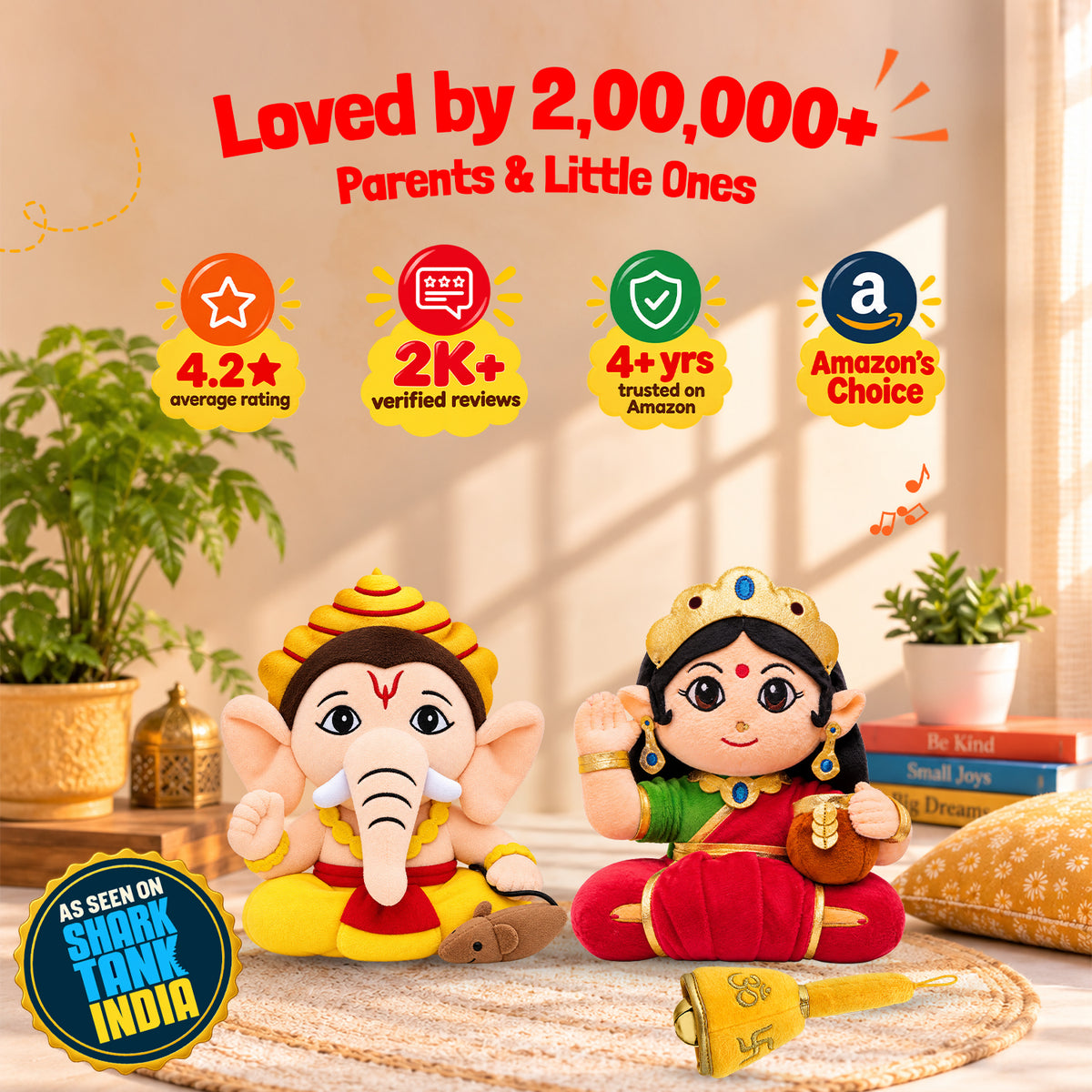 Lakshmi Ganesh Aarti Set (Small)