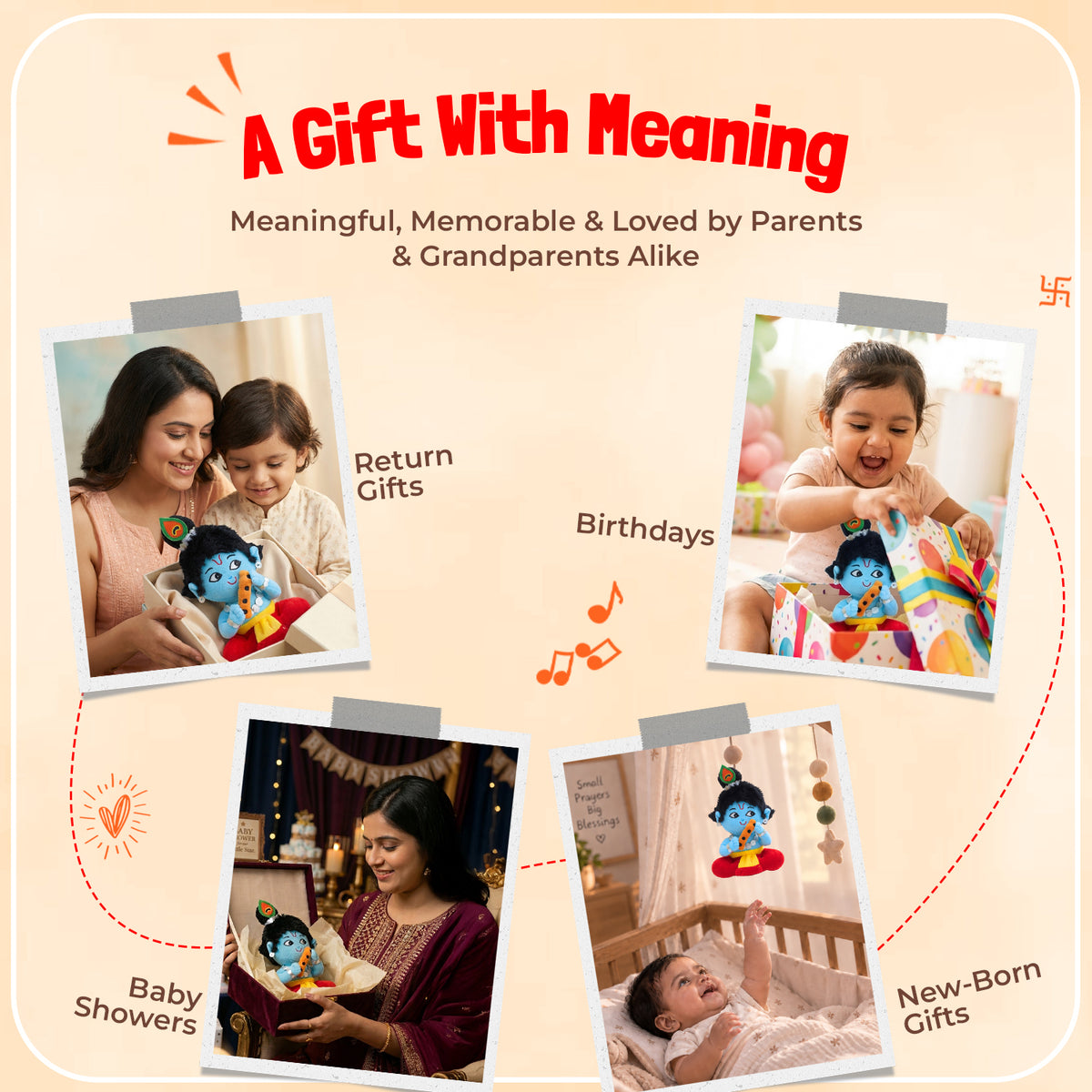 Mantra Chanting Baby Krishna (Small) - image 8