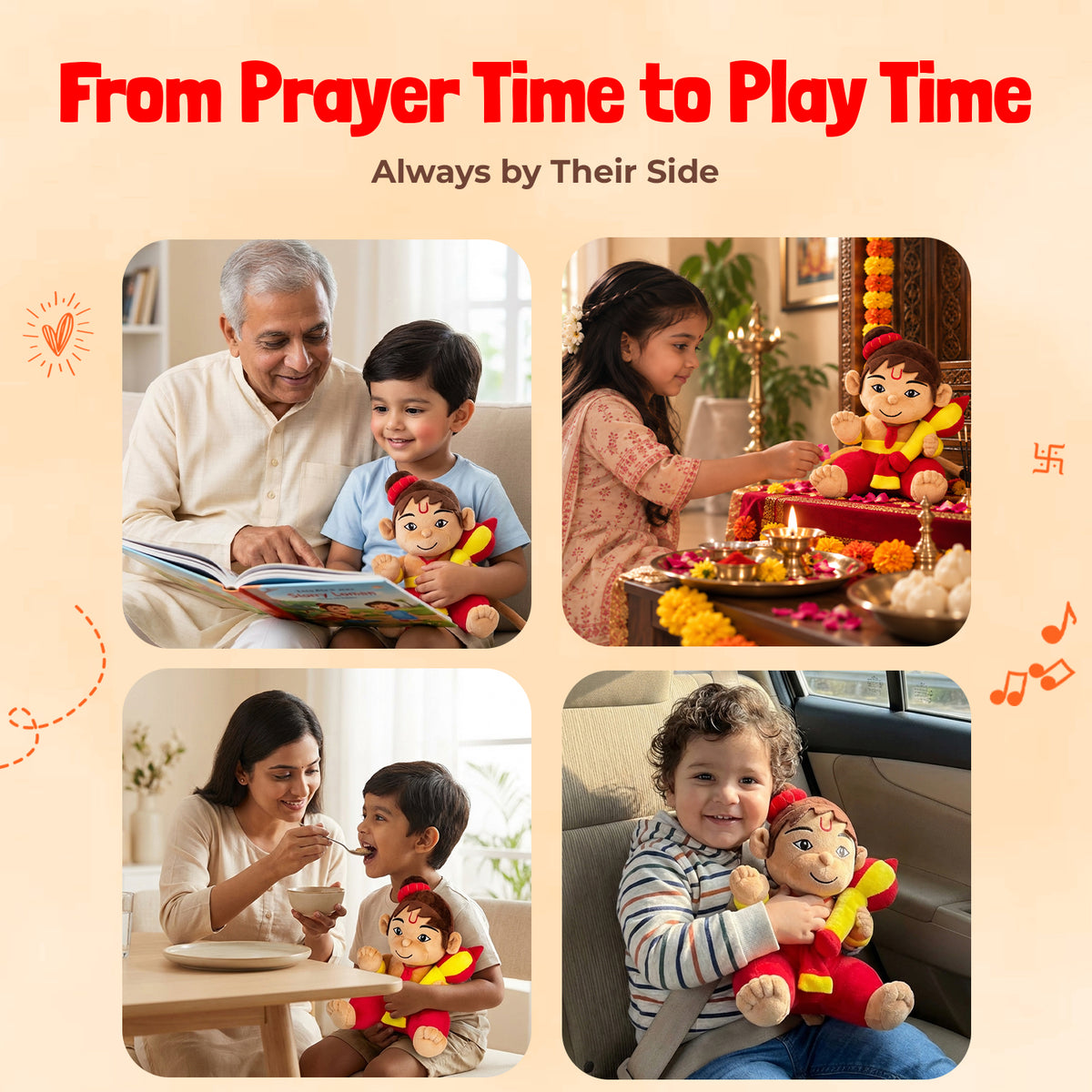 Mantra Chanting Baby Hanuman (Medium) - image 6