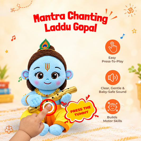 Mantra Chanting Laddu Gopal (Medium) - image 2