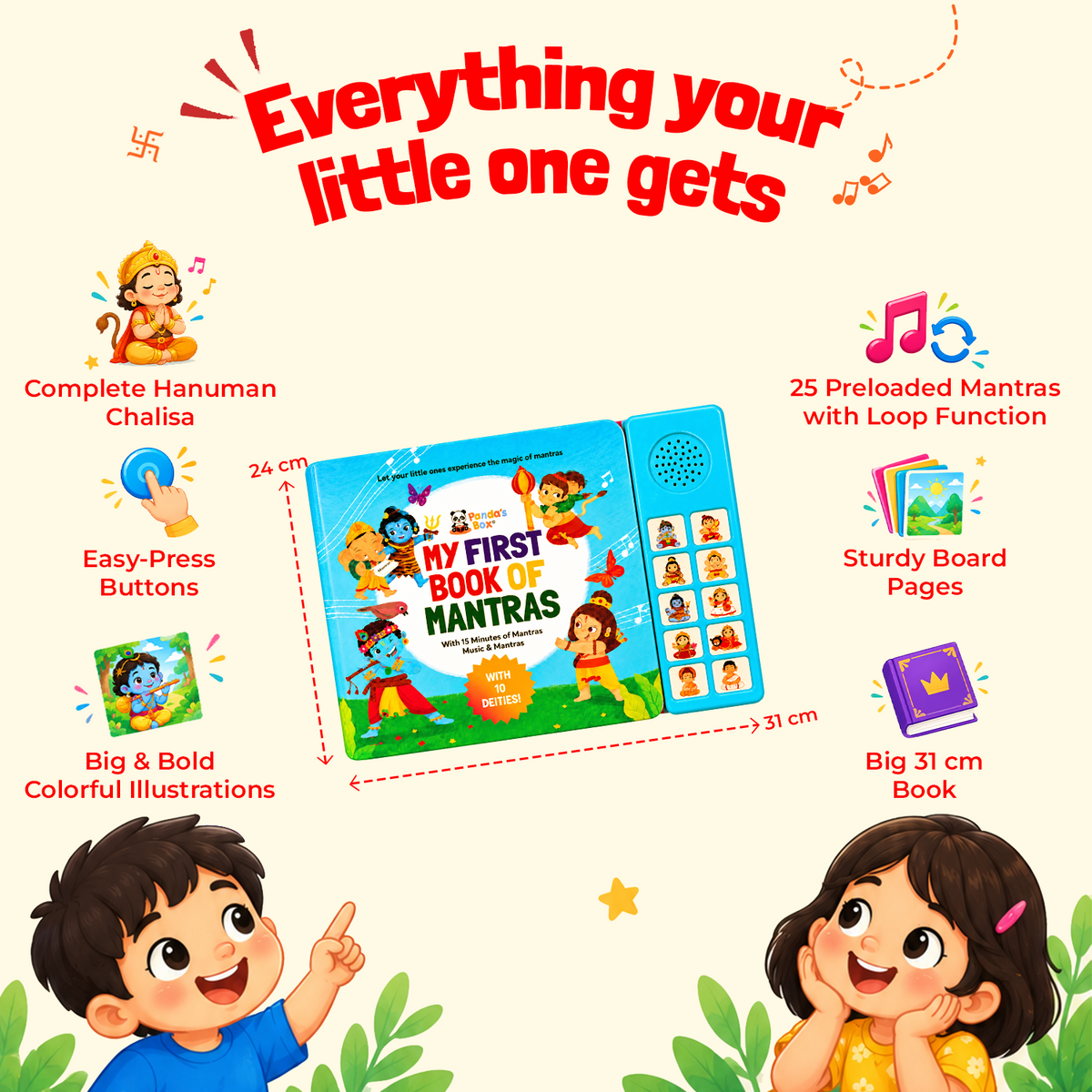 My First Book of Mantras - everything your little one gets