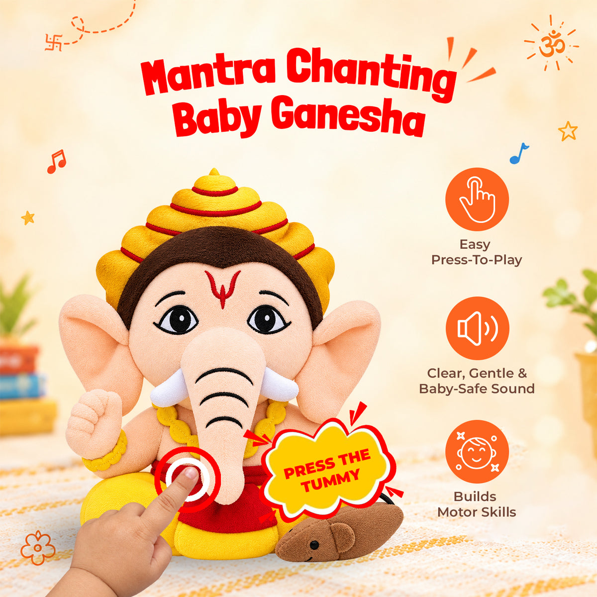 Mantra Chanting Baby Ganesha (Small) - image 2