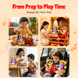 From pray to play time