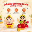 Lakshmi Ganesh Aarti Set (Medium)